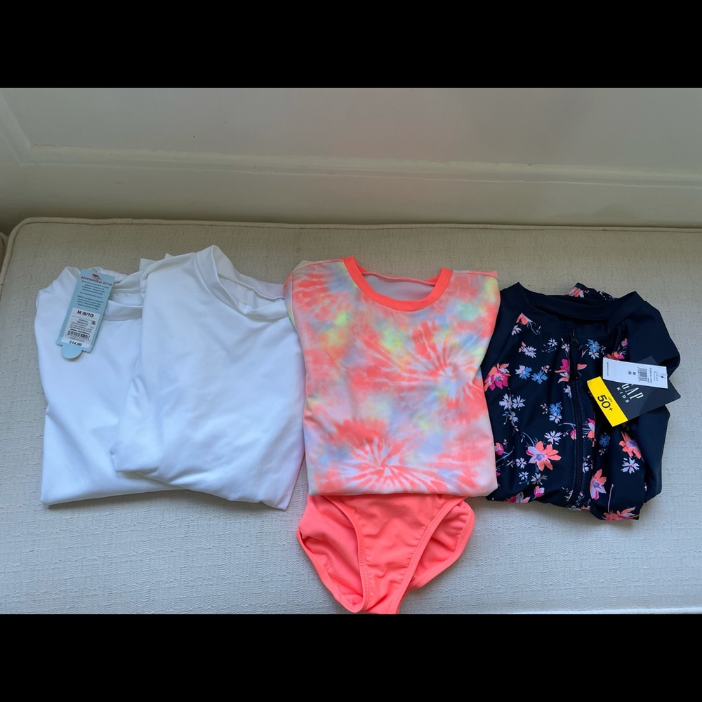 Girls bathing suit lot
